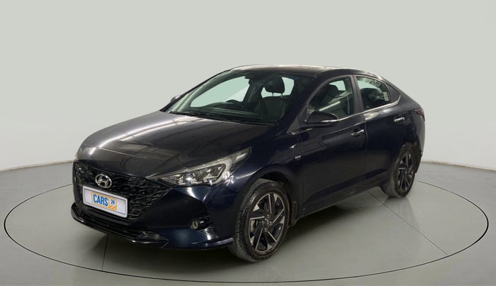 2021 Hyundai Verna SX (O) 1.0 TURBO DCT, Petrol, Automatic, 39,795 km, Left Front Diagonal