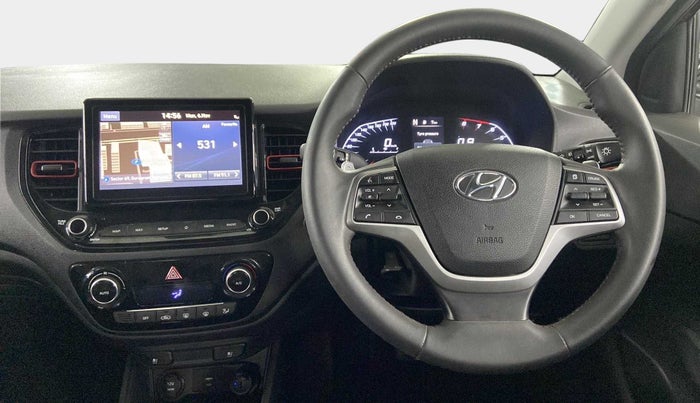 2021 Hyundai Verna SX (O) 1.0 TURBO DCT, Petrol, Automatic, 39,795 km, Steering Wheel Close Up