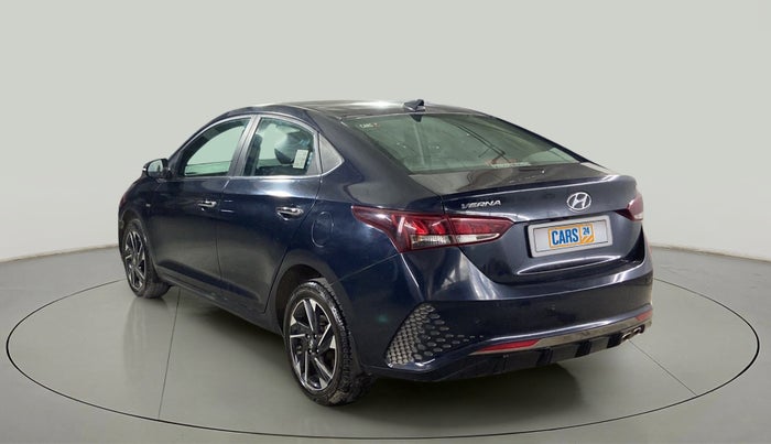 2021 Hyundai Verna SX (O) 1.0 TURBO DCT, Petrol, Automatic, 39,795 km, Left Back Diagonal
