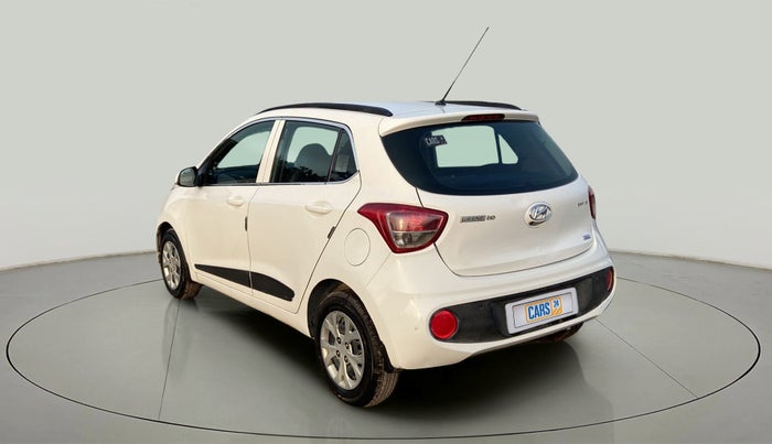 2018 Hyundai Grand i10 SPORTZ (O) 1.2 KAPPA VTVT, Petrol, Manual, 56,487 km, Left Back Diagonal