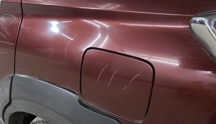 2020 Maruti XL6 ZETA AT, Petrol, Automatic, 47,191 km, Left quarter panel - Minor scratches
