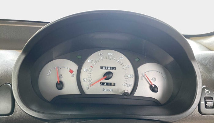 2013 Hyundai Santro Xing GLS, Petrol, Manual, 87,596 km, Odometer Image