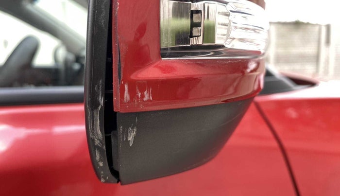 2023 Maruti BREZZA VXI SMART HYBRID, Petrol, Manual, 4,486 km, Right rear-view mirror - Cover has minor damage