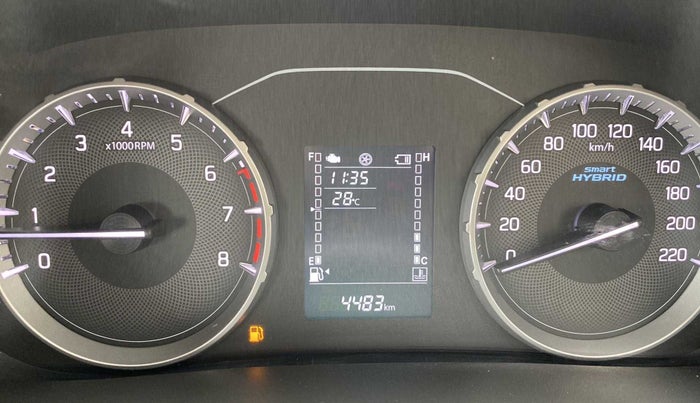 2023 Maruti BREZZA VXI SMART HYBRID, Petrol, Manual, 4,486 km, Odometer Image