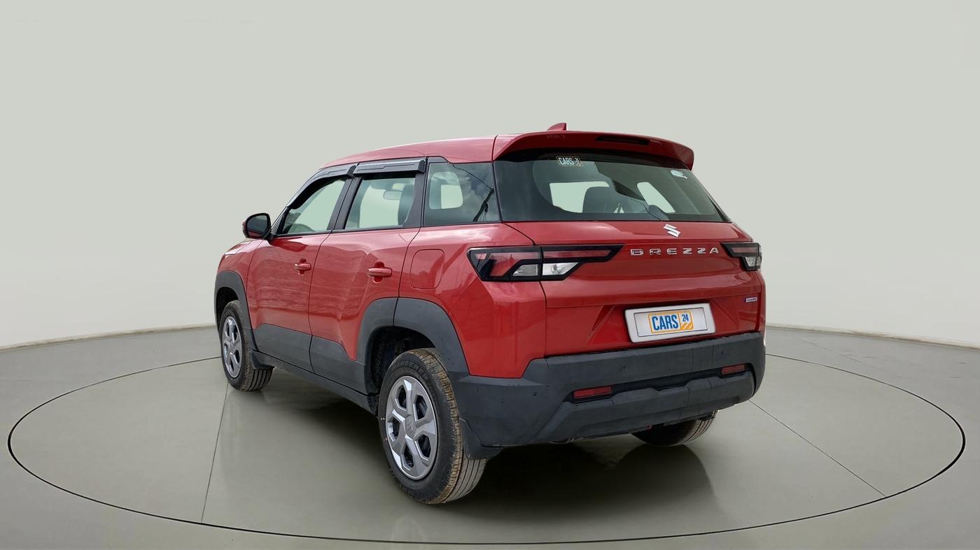 2023 Maruti BREZZA VXI SMART HYBRID, Petrol, Manual, 4,486 km, Left Back Diagonal