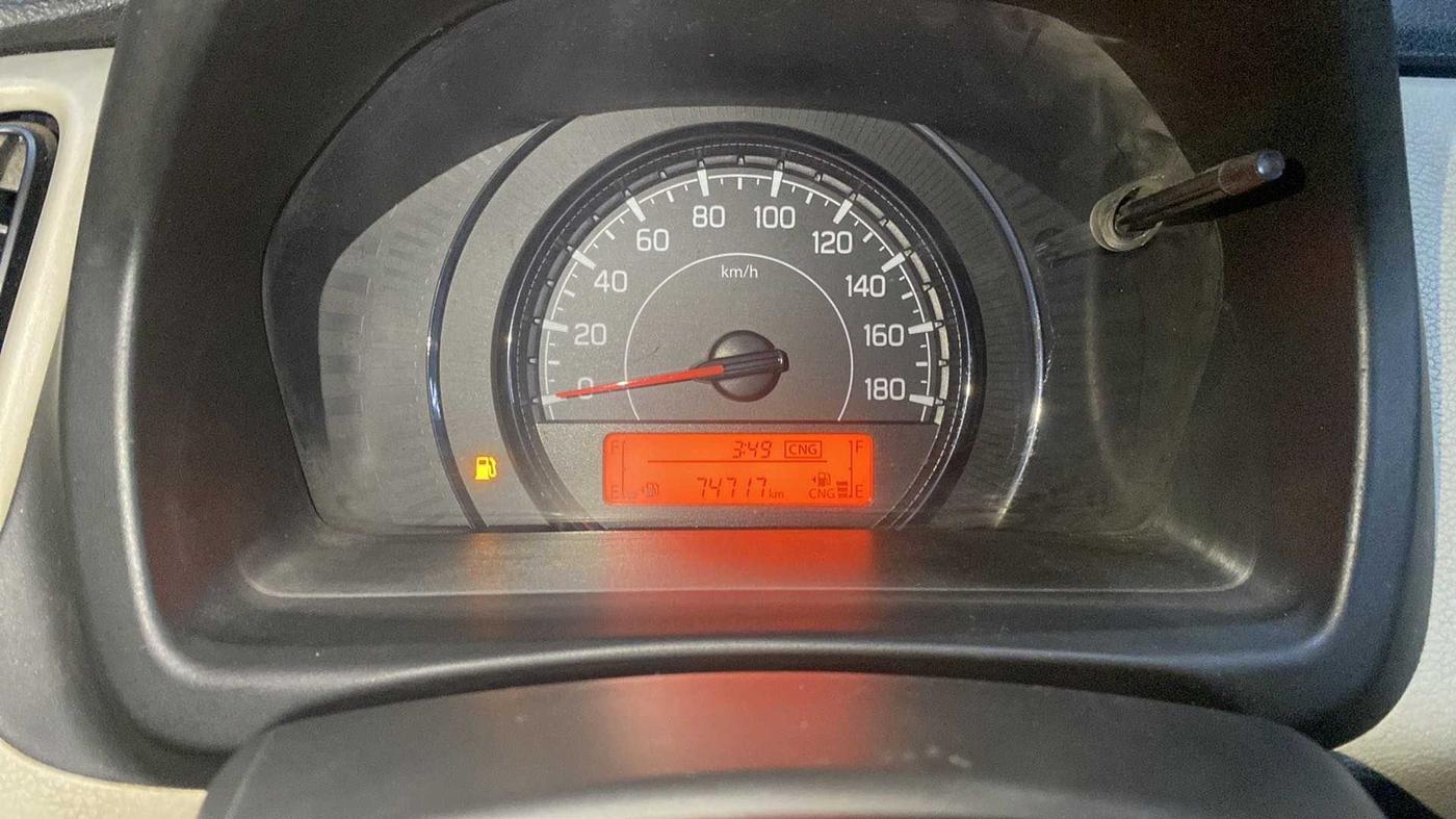 2021 Maruti New Wagon-R LXI CNG 1.0, CNG, Manual, 74,680 km, Odometer Image