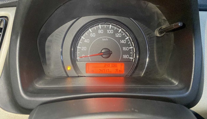 2021 Maruti New Wagon-R LXI CNG 1.0, CNG, Manual, 74,680 km, Odometer Image