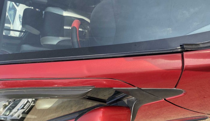 2013 Maruti Wagon R Stingray VXI, Petrol, Manual, 66,341 km, Right A pillar - Slightly dented