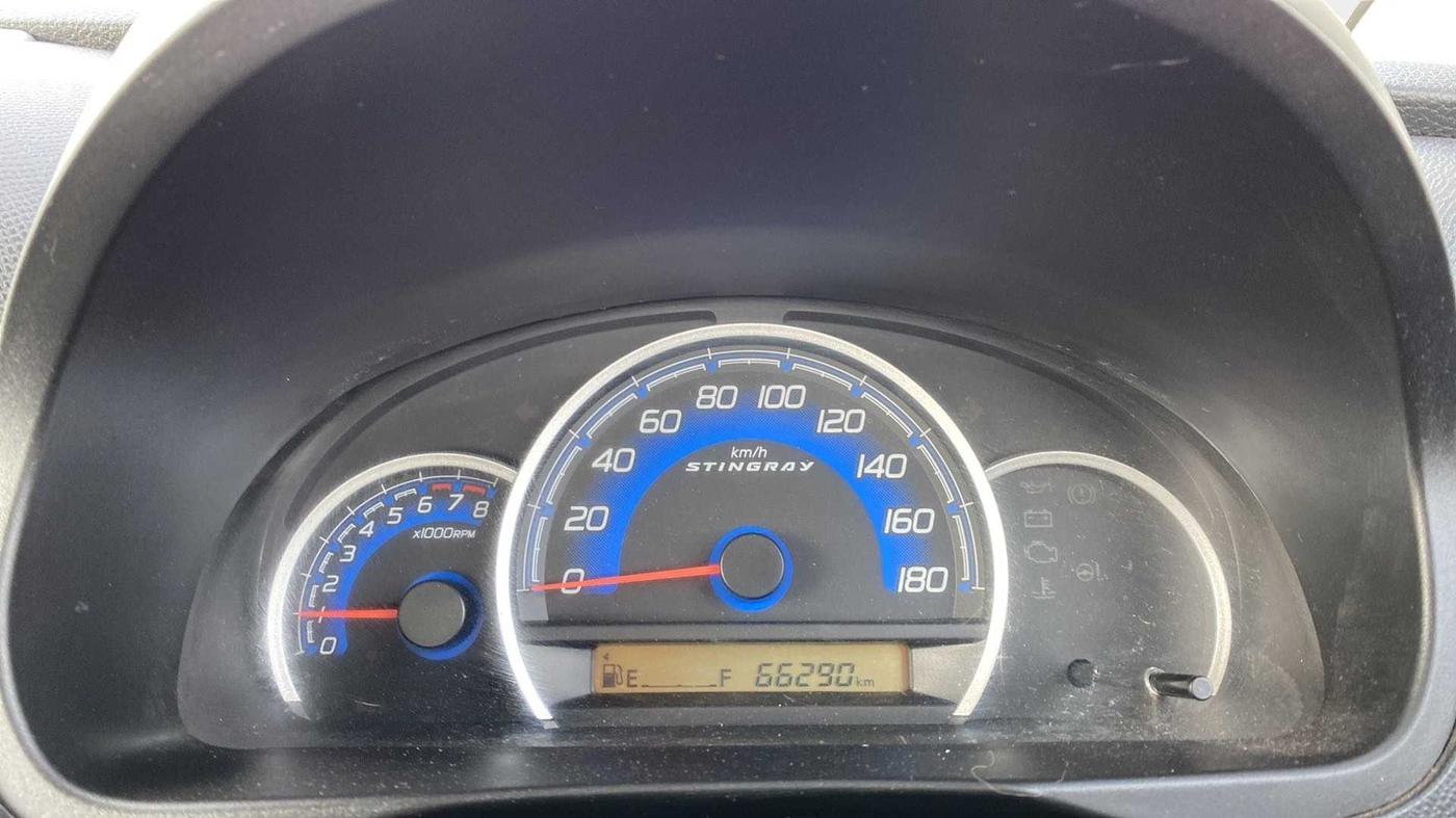 2013 Maruti Wagon R Stingray VXI, Petrol, Manual, 66,341 km, Odometer Image