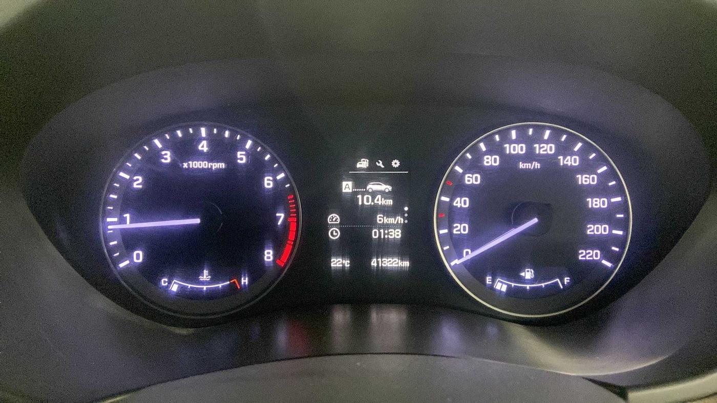 2016 Hyundai Elite i20 ASTA 1.2 (O), Petrol, Manual, 41,501 km, Odometer Image