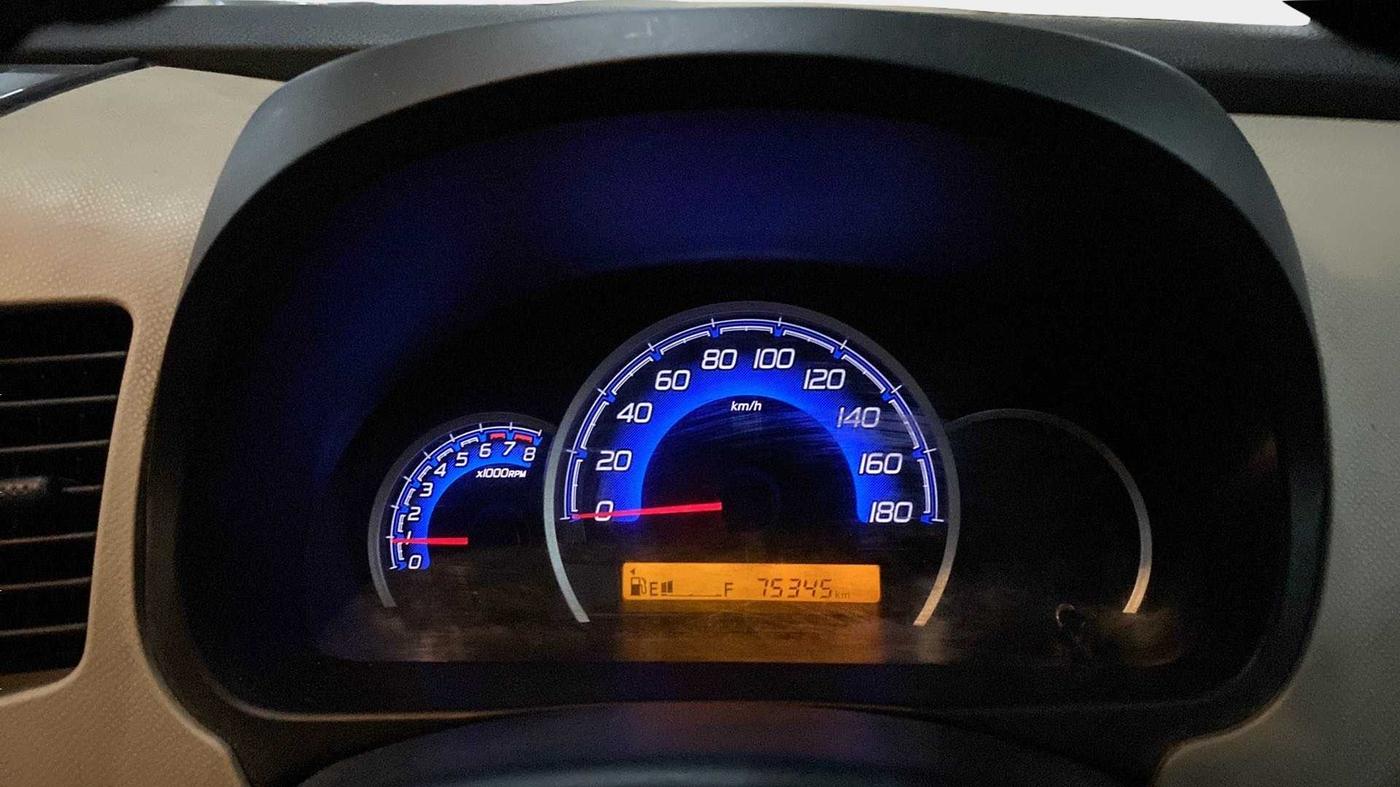 2017 Maruti Wagon R 1.0 VXI, CNG, Manual, 75,331 km, Odometer Image