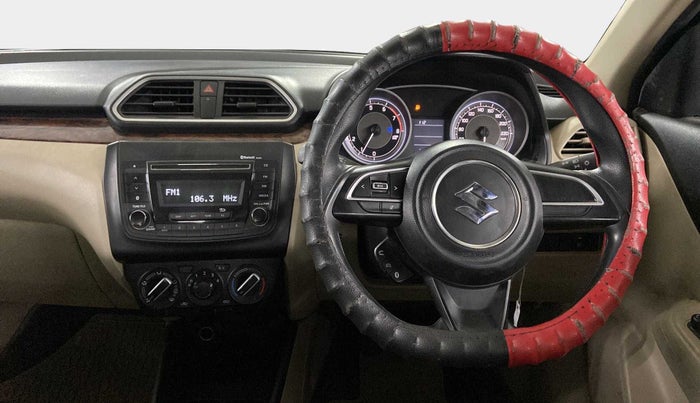 2018 Maruti Dzire VXI, Petrol, Manual, 42,083 km, Steering Wheel Close Up