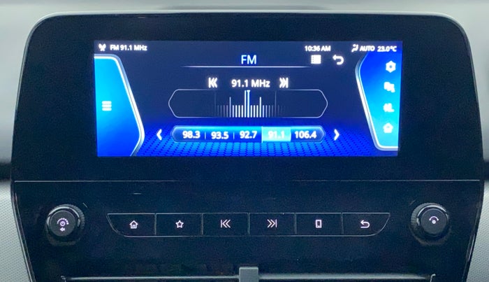 2021 Tata Harrier XZA PLUS 2.0L DARK EDITION, Diesel, Automatic, 54,180 km, Infotainment System