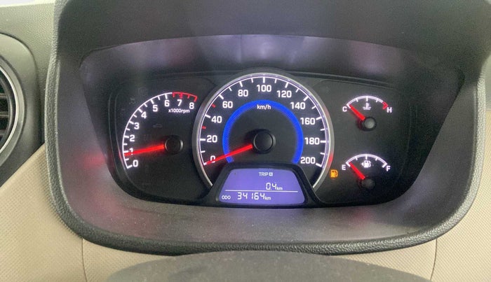 2017 Hyundai Grand i10 MAGNA 1.2 KAPPA VTVT, Petrol, Manual, 34,164 km, Odometer Image