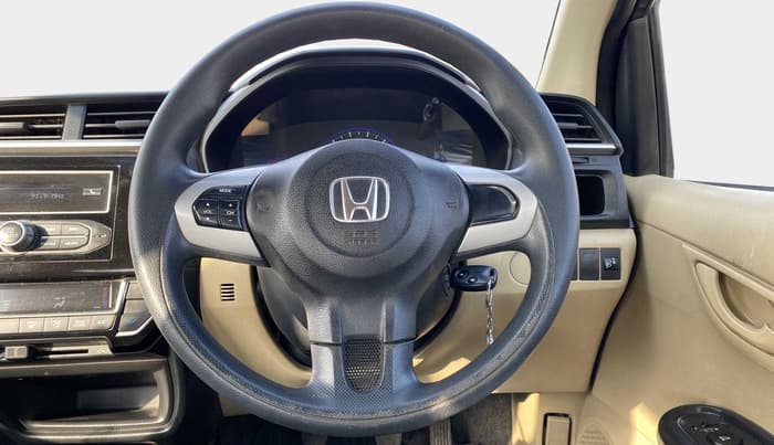 2017 Honda Amaze 1.2L I-VTEC S OPT, Petrol, Manual, 88,120 km, Steering Wheel Close Up