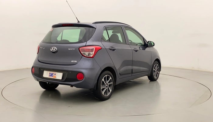 2017 Hyundai Grand i10 SPORTZ AT 1.2 KAPPA VTVT, Petrol, Automatic, 55,891 km, Right Back Diagonal