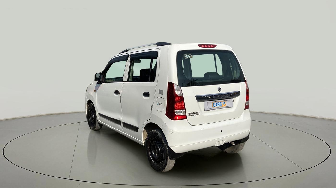 2018 Maruti Wagon R 1.0 LXI CNG, CNG, Manual, 82,160 km, Left Back Diagonal
