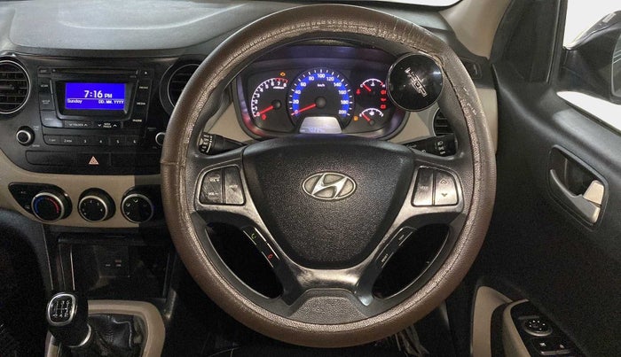 2014 Hyundai Xcent S 1.2, Petrol, Manual, 70,274 km, Steering Wheel Close Up
