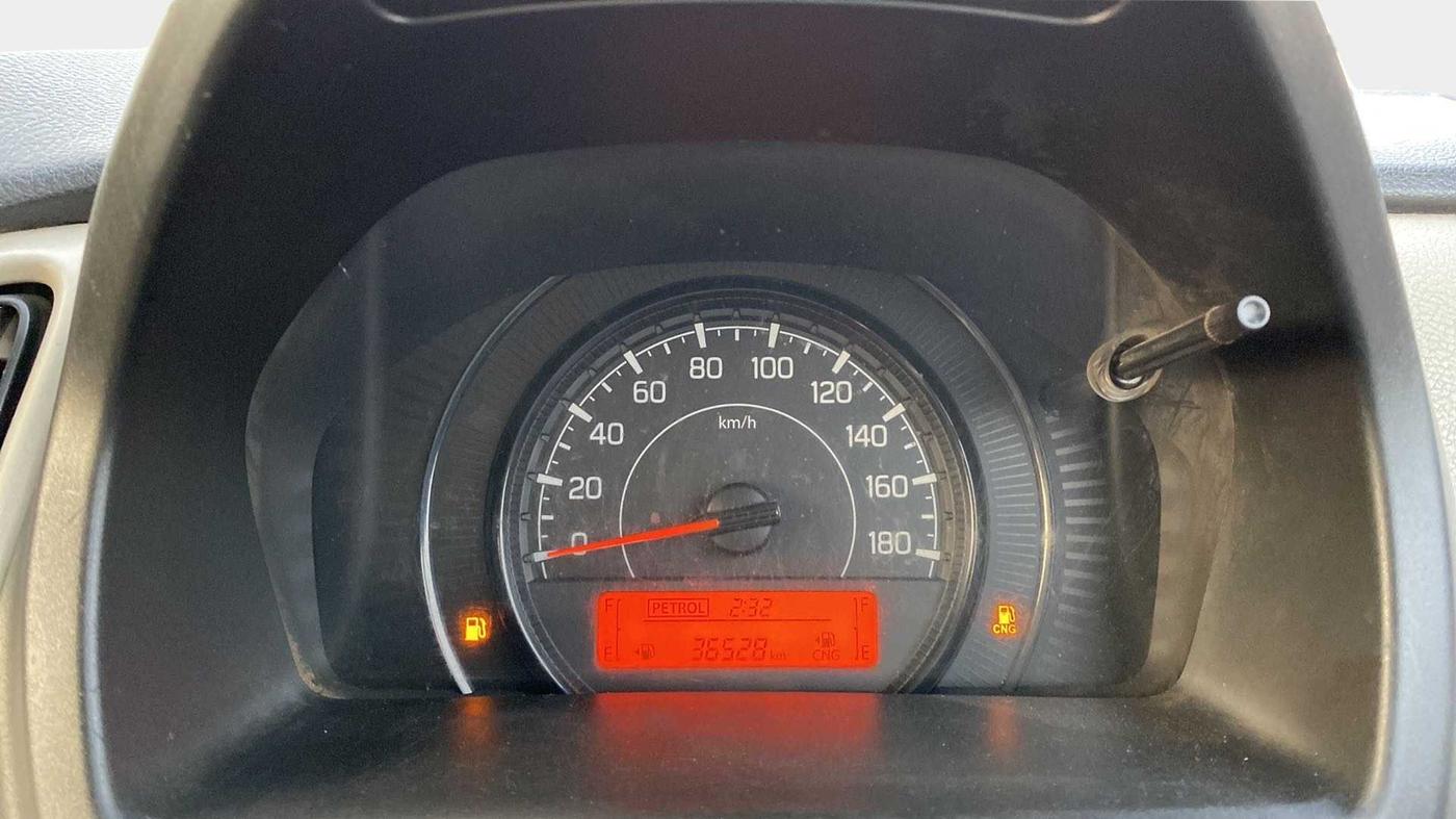 2019 Maruti New Wagon-R LXI CNG 1.0, CNG, Manual, 36,522 km, Odometer Image