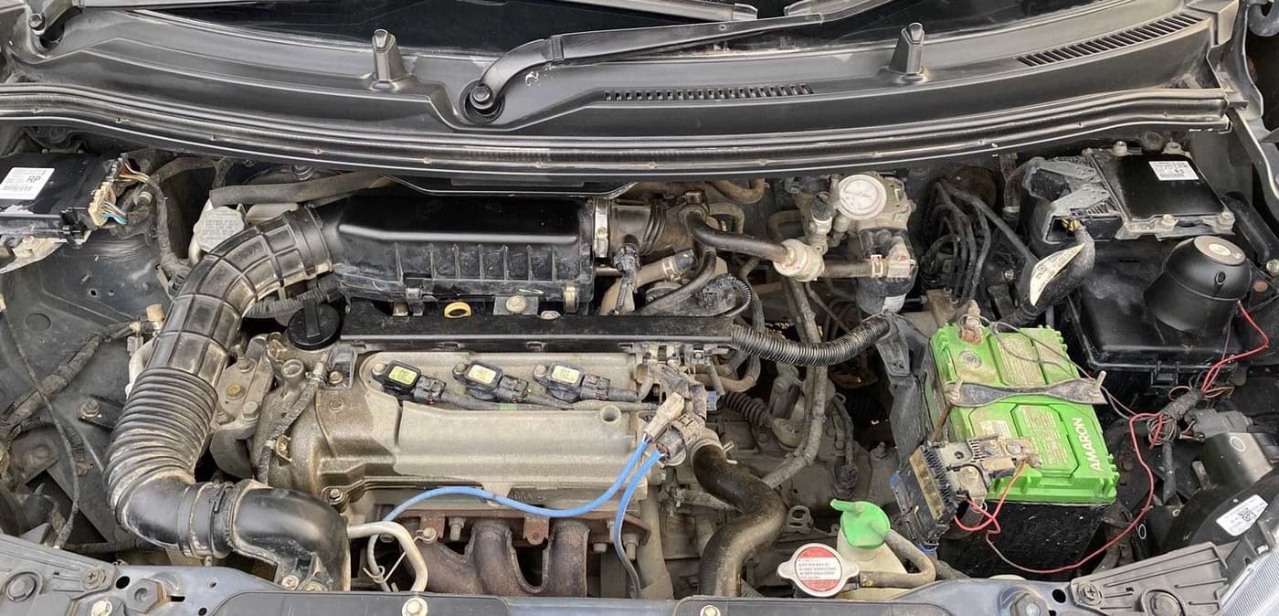 2019 Maruti New Wagon-R LXI CNG 1.0, CNG, Manual, 36,522 km, Open Bonet
