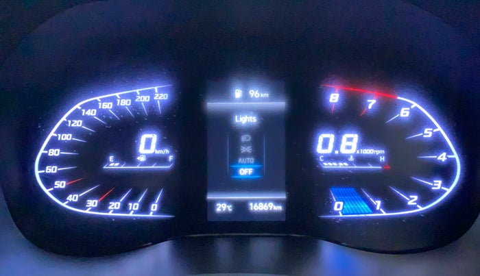 2021 Hyundai Verna SX (O) 1.5 VTVT IVT, Petrol, Automatic, 16,869 km, Odometer Image