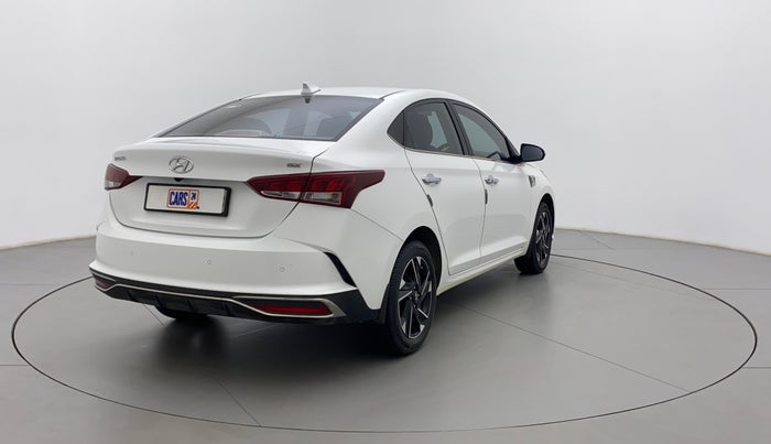 2021 Hyundai Verna SX (O) 1.5 VTVT IVT, Petrol, Automatic, 16,869 km, Right Back Diagonal