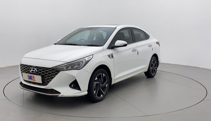 2021 Hyundai Verna SX (O) 1.5 VTVT IVT, Petrol, Automatic, 16,869 km, Left Front Diagonal