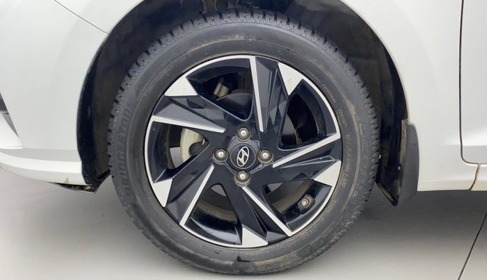 2021 Hyundai Verna SX (O) 1.5 VTVT IVT, Petrol, Automatic, 16,869 km, Left Front Wheel