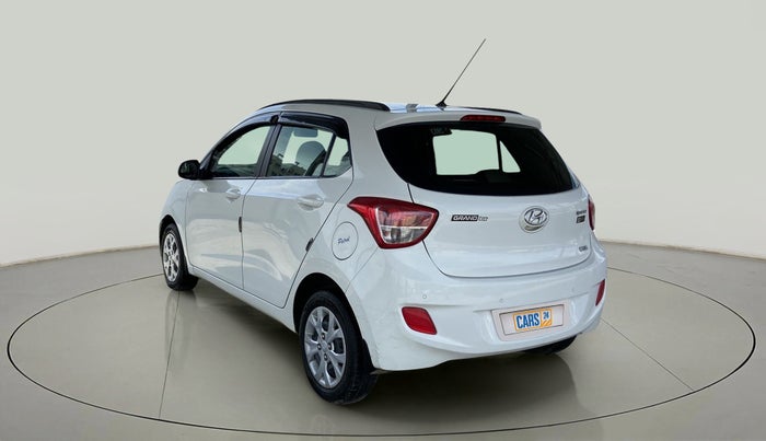2017 Hyundai Grand i10 SPORTZ 1.2 KAPPA VTVT, Petrol, Manual, 29,561 km, Left Back Diagonal