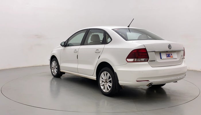 2016 Volkswagen Vento HIGHLINE PETROL AT, Petrol, Automatic, 1,03,296 km, Left Back Diagonal