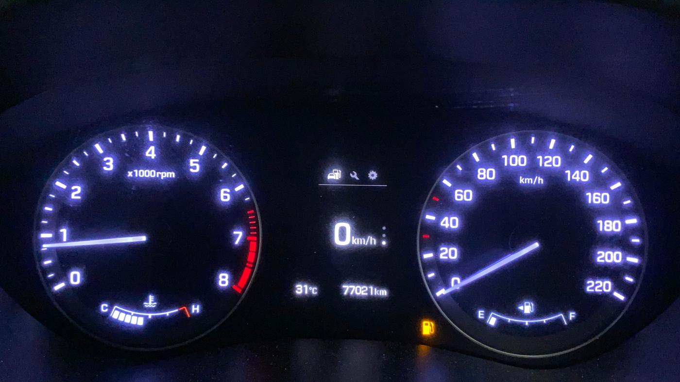 2014 Hyundai Elite i20 ASTA 1.2, Petrol, Manual, 77,021 km, Odometer Image