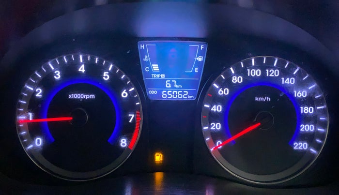 2011 Hyundai Verna FLUIDIC 1.4 VTVT, Petrol, Manual, 65,062 km, Odometer Image