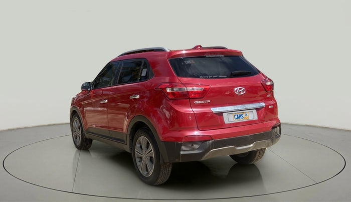 2016 Hyundai Creta SX PLUS AT 1.6 DIESEL, Diesel, Automatic, 52,778 km, Left Back Diagonal