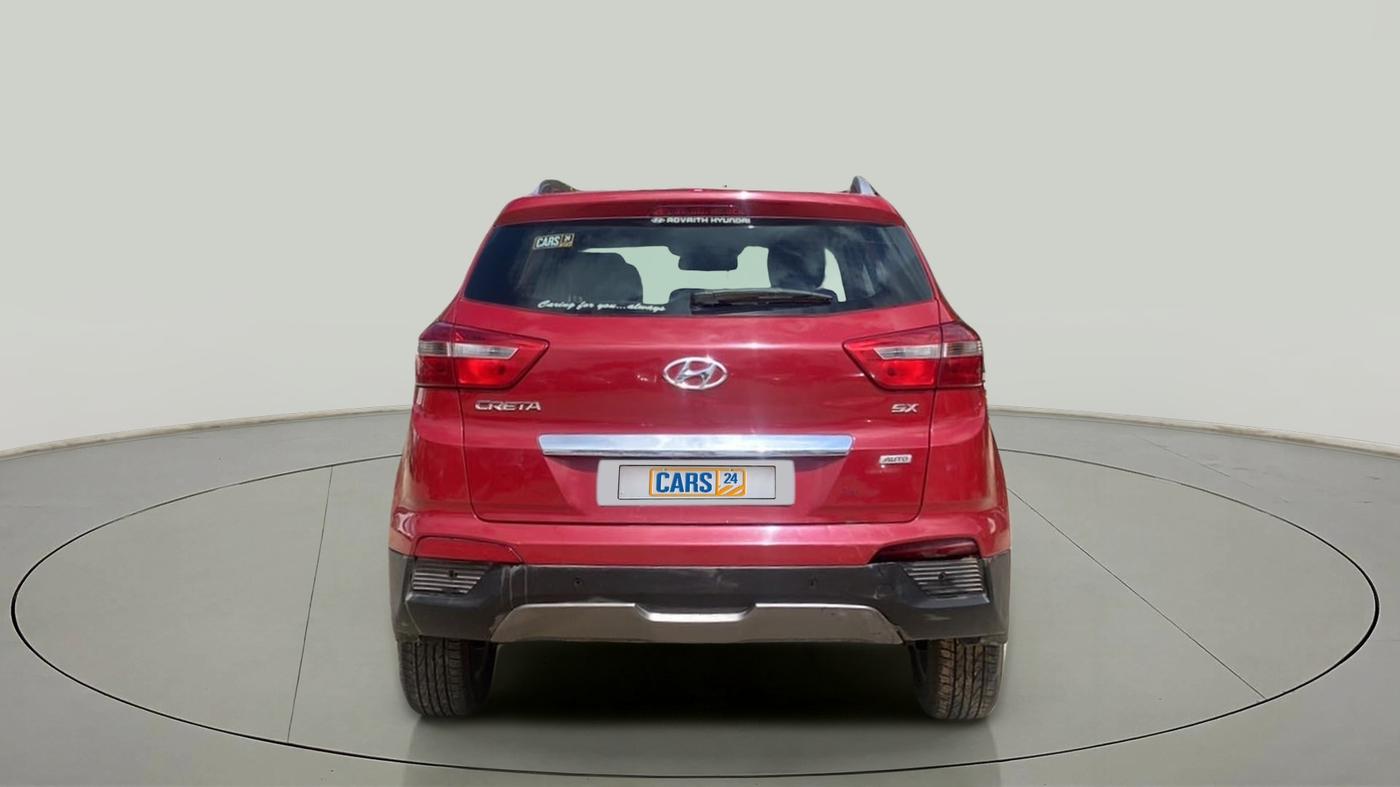 2016 Hyundai Creta SX PLUS AT 1.6 DIESEL, Diesel, Automatic, 52,778 km, Back/Rear