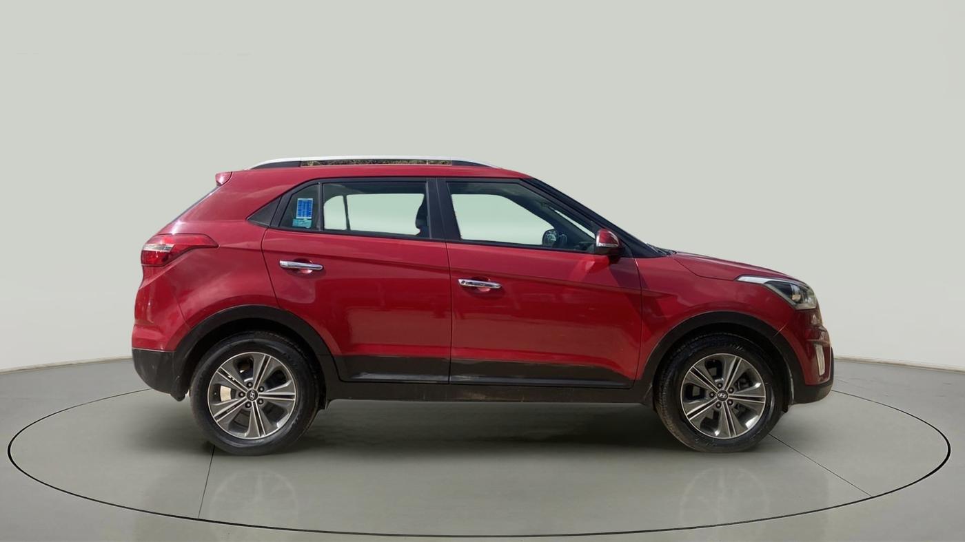 2016 Hyundai Creta SX PLUS AT 1.6 DIESEL, Diesel, Automatic, 52,778 km, Right Side View