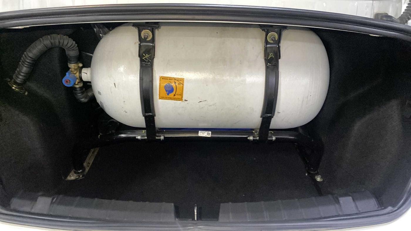 2022 Tata TIGOR XZ CNG, CNG, Manual, 44,564 km, Boot Inside