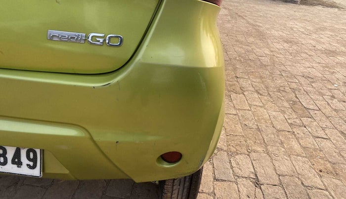 2016 Datsun Redi Go T (O), Petrol, Manual, 28,130 km, Rear bumper - Minor scratches
