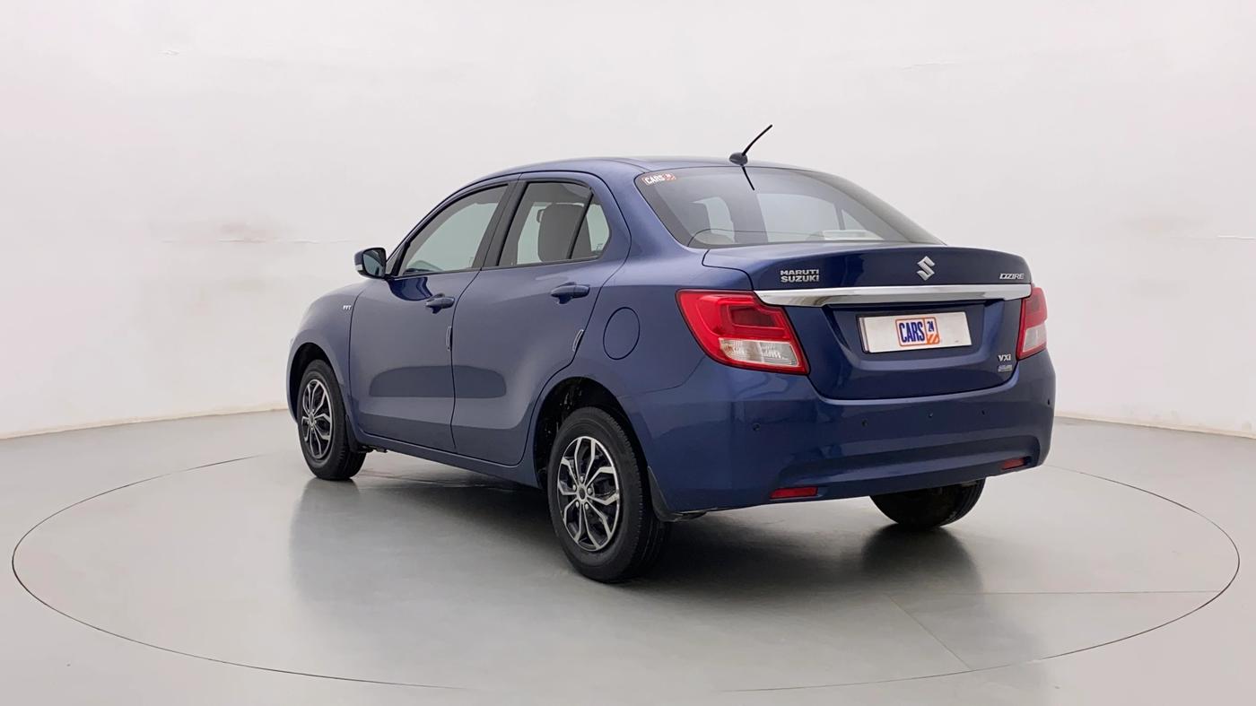 2017 Maruti Dzire VXI AMT, Petrol, Automatic, 47,275 km, Left Back Diagonal
