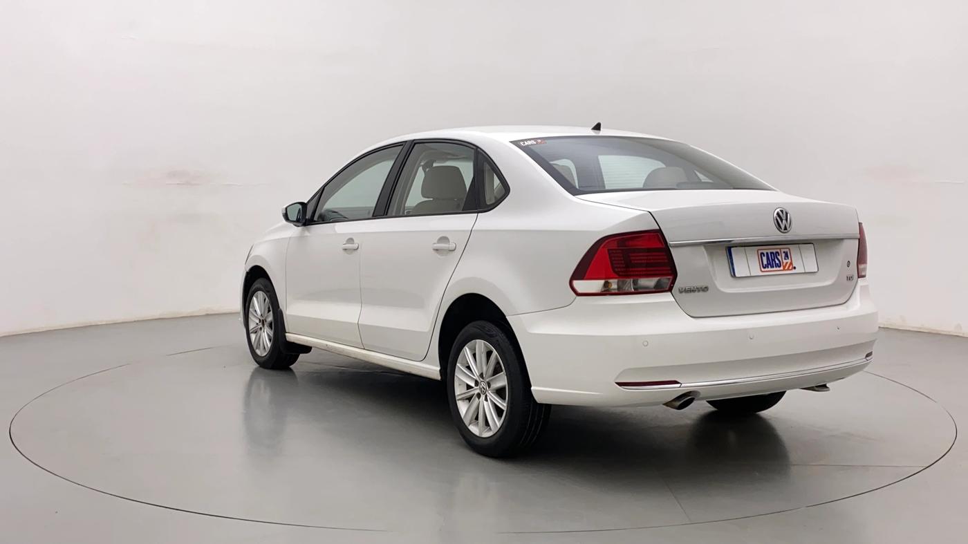 2016 Volkswagen Vento HIGHLINE 1.5 AT, Diesel, Automatic, 1,38,989 km, Left Back Diagonal