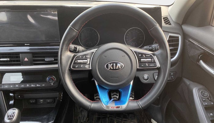 2019 KIA SELTOS GTX 1.4 PETROL, Petrol, Manual, 28,885 km, Steering Wheel Close Up