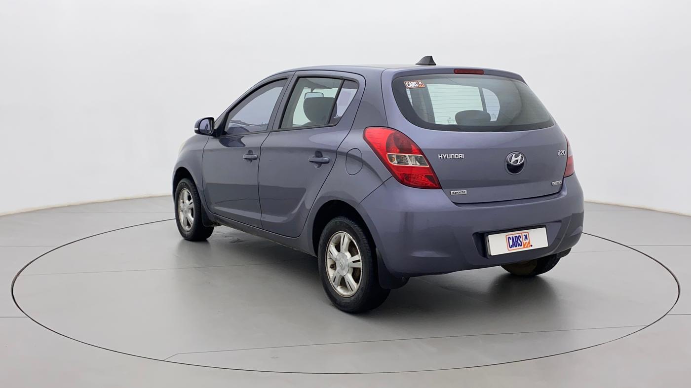 2010 Hyundai i20 SPORTZ (O) 1.2, Petrol, Manual, 67,856 km, Left Back Diagonal