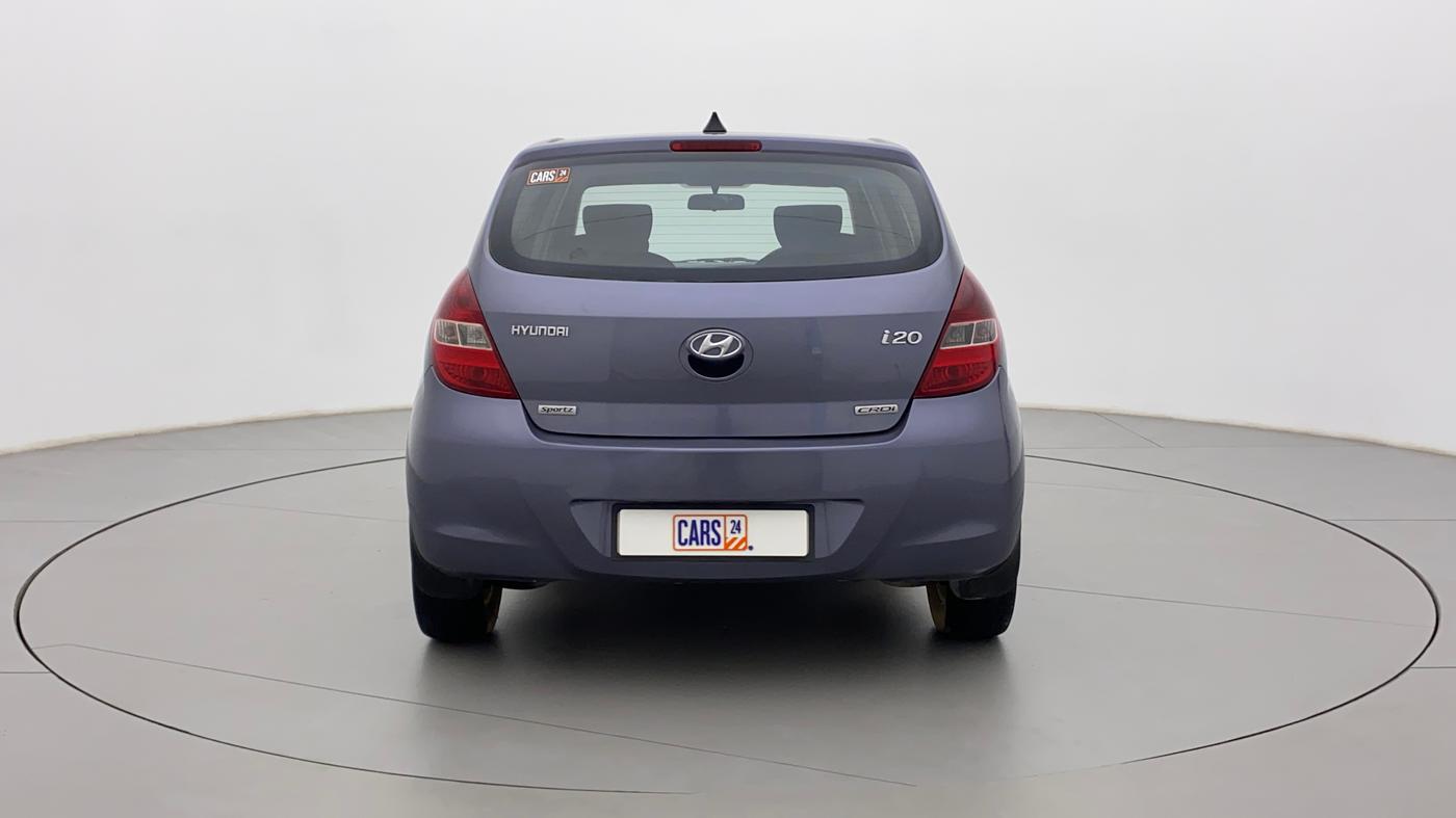 2010 Hyundai i20 SPORTZ (O) 1.2, Petrol, Manual, 67,856 km, Back/Rear