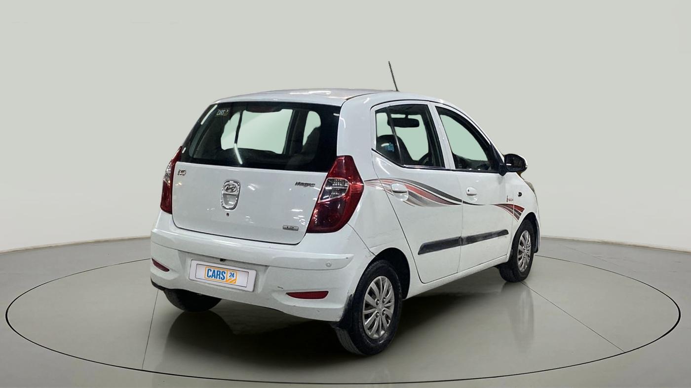 2013 Hyundai i10 MAGNA 1.2, Petrol, Manual, 42,971 km, Right Back Diagonal