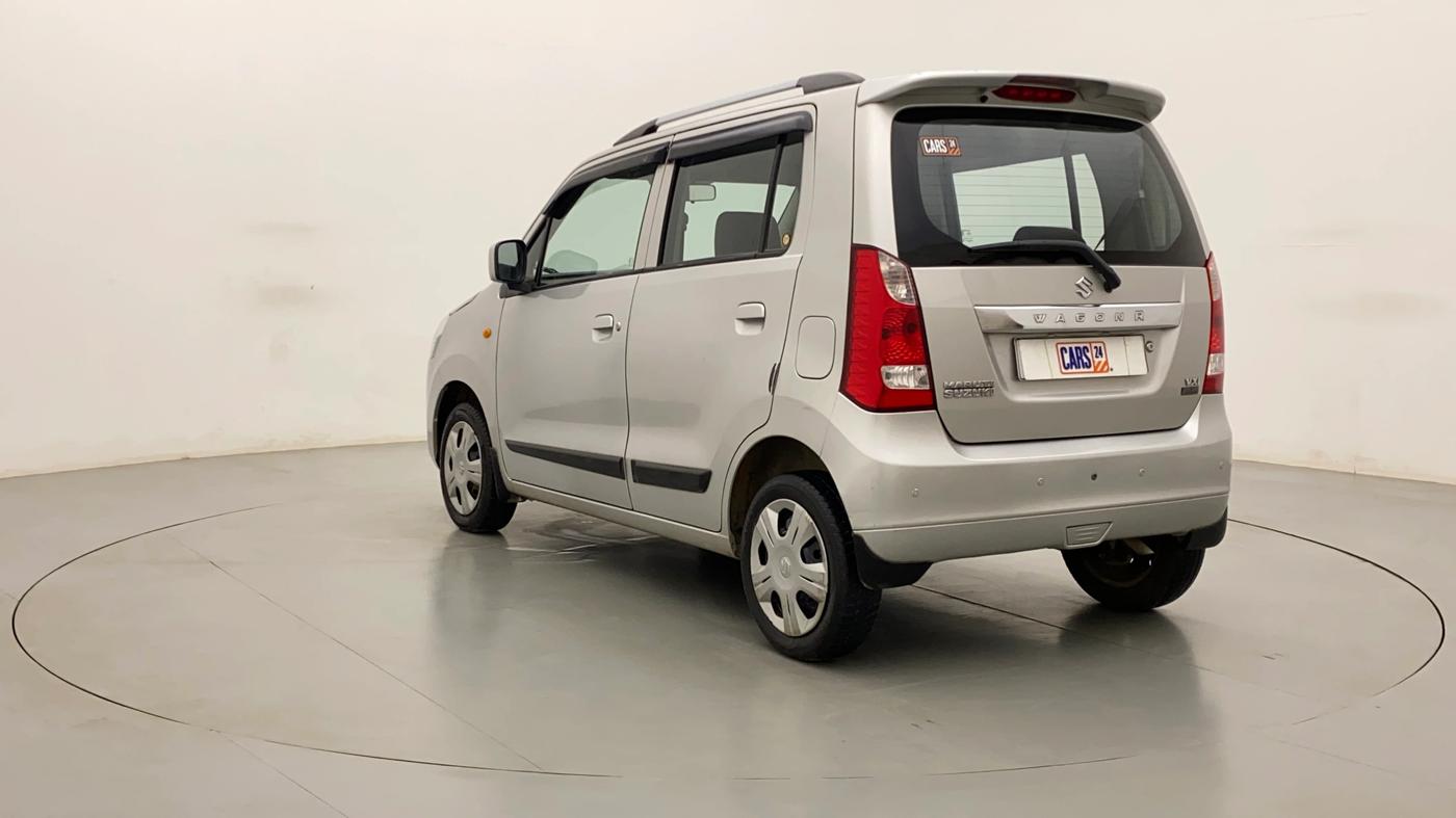2017 Maruti Wagon R 1.0 VXI AMT, Petrol, Automatic, 52,474 km, Left Back Diagonal