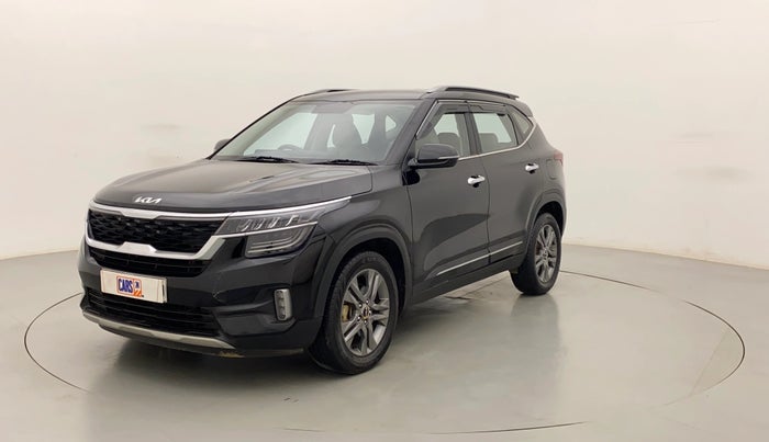 2021 KIA SELTOS HTX 1.5 DIESEL, Diesel, Manual, 1,19,522 km, Left Front Diagonal