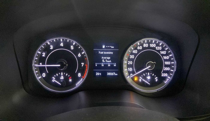 2019 Hyundai VENUE SX 1.0 (O) TURBO, Petrol, Manual, 38,051 km, Odometer Image