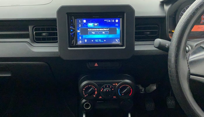 2021 Maruti IGNIS SIGMA 1.2, Petrol, Manual, 26,085 km, Air Conditioner