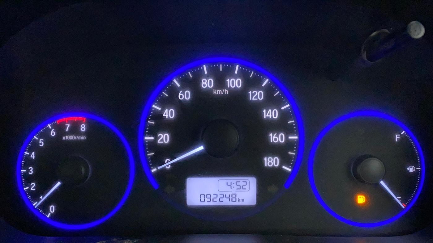 2017 Honda Brio VX MT, Petrol, Manual, 92,248 km, Odometer Image