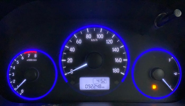 2017 Honda Brio VX MT, Petrol, Manual, 92,248 km, Odometer Image