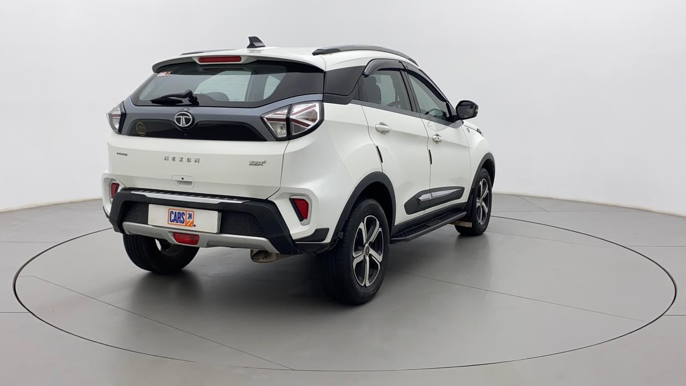 2022 Tata NEXON XZA PLUS PETROL, Petrol, Automatic, 30,473 km, Right Back Diagonal